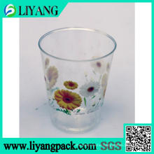 Cute Chrysanthemum Design, Heat Transfer Film for Palstic Cup